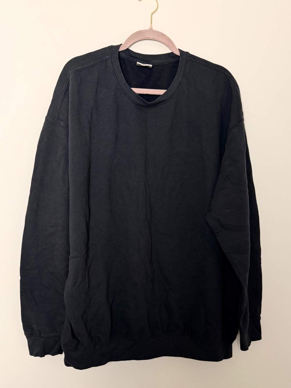 Comfort Colors Black Crewneck Sweatshirt 1466